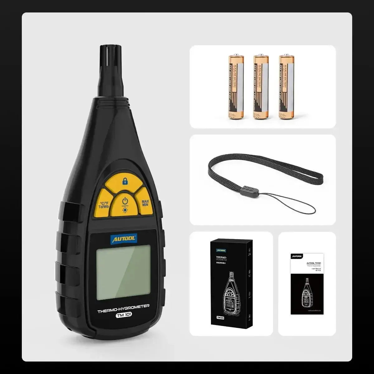 Autool TM101 | Thermo-Hygrometer