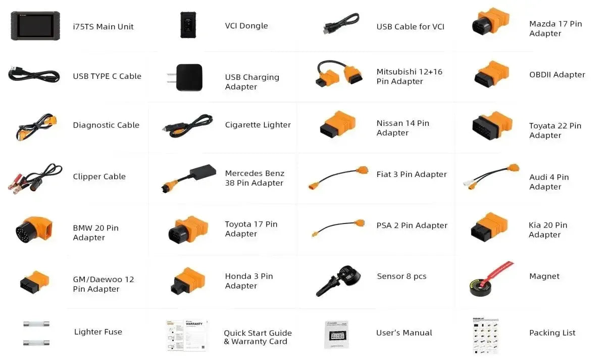 Foxwell I75TS | Diagnosegerät | Auto