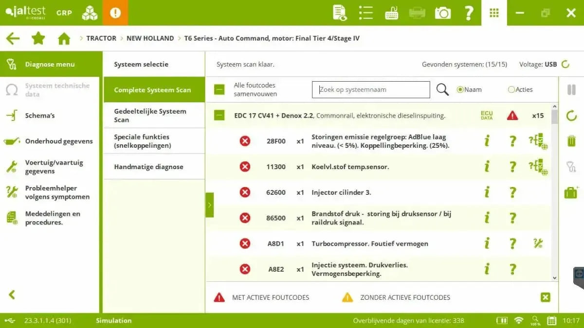 Jaltest AGV (Landwirtschaftlich) Diagnosegerät