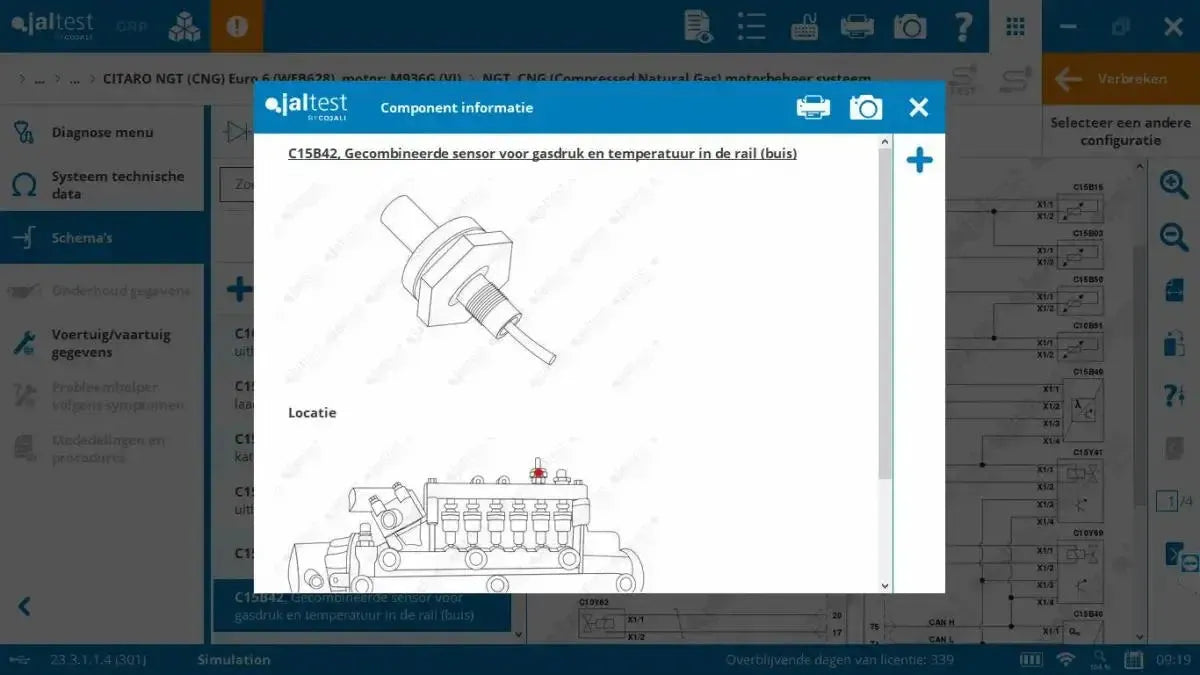Jaltest Bus Diagnosegerät
