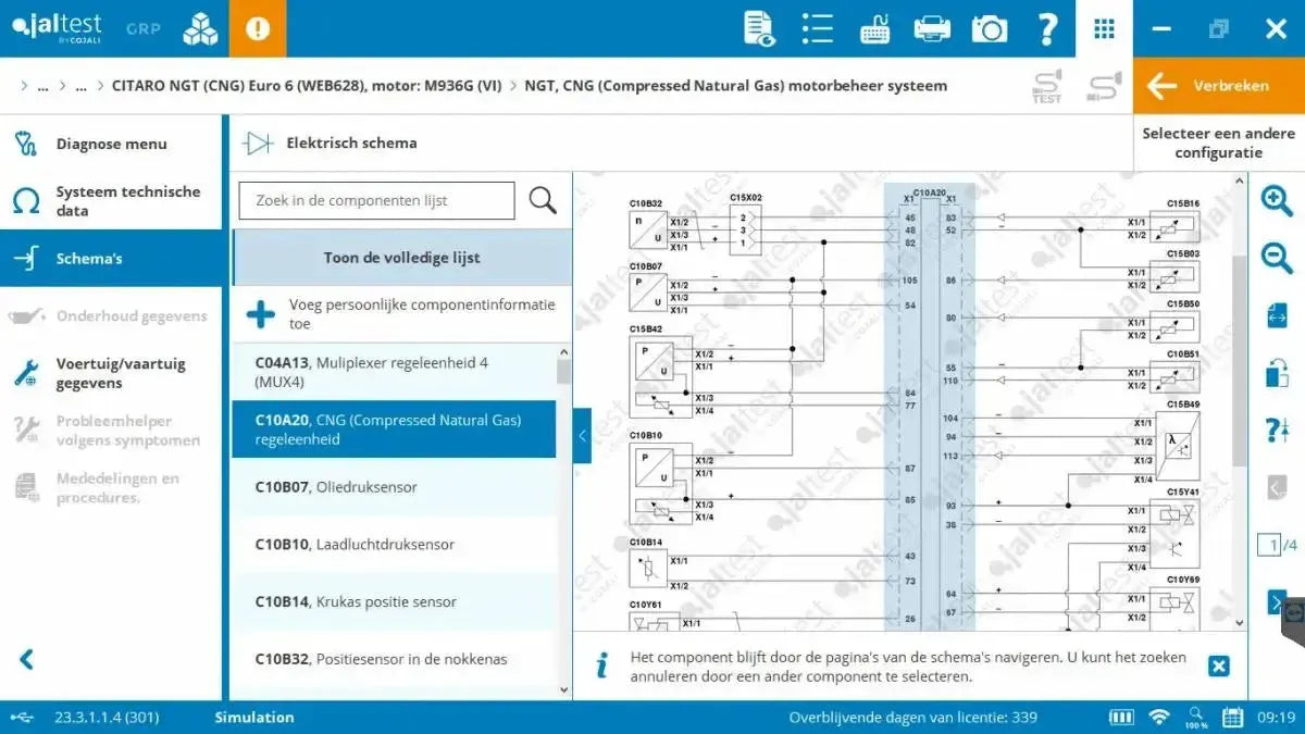 Jaltest Bus Diagnosegerät