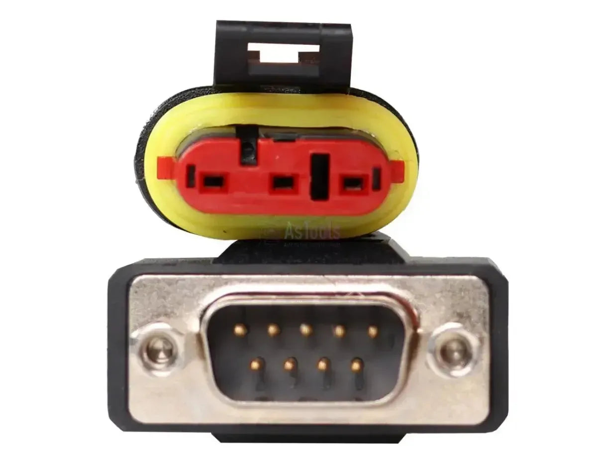 Jaltest (JDC515A) | Carraro 3+9-polig OBD - 16-polig OBD2 Adapterkabel | Landfahrzeug