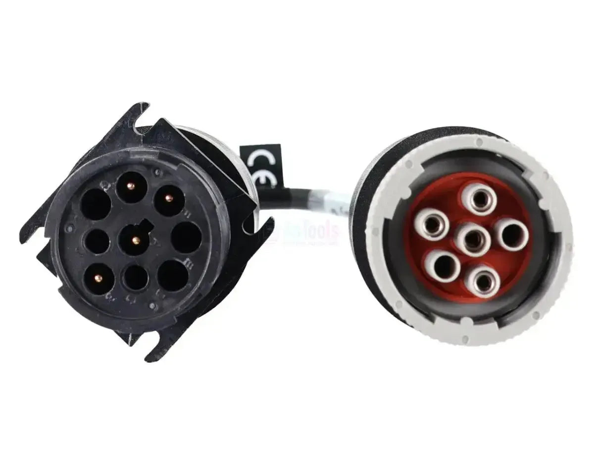 Jaltest (JDC211A) | Deutsch 6-polig – 9-polig J1939 Adapterkabel | Nutzfahrzeug und Arbeitsfahrzeug