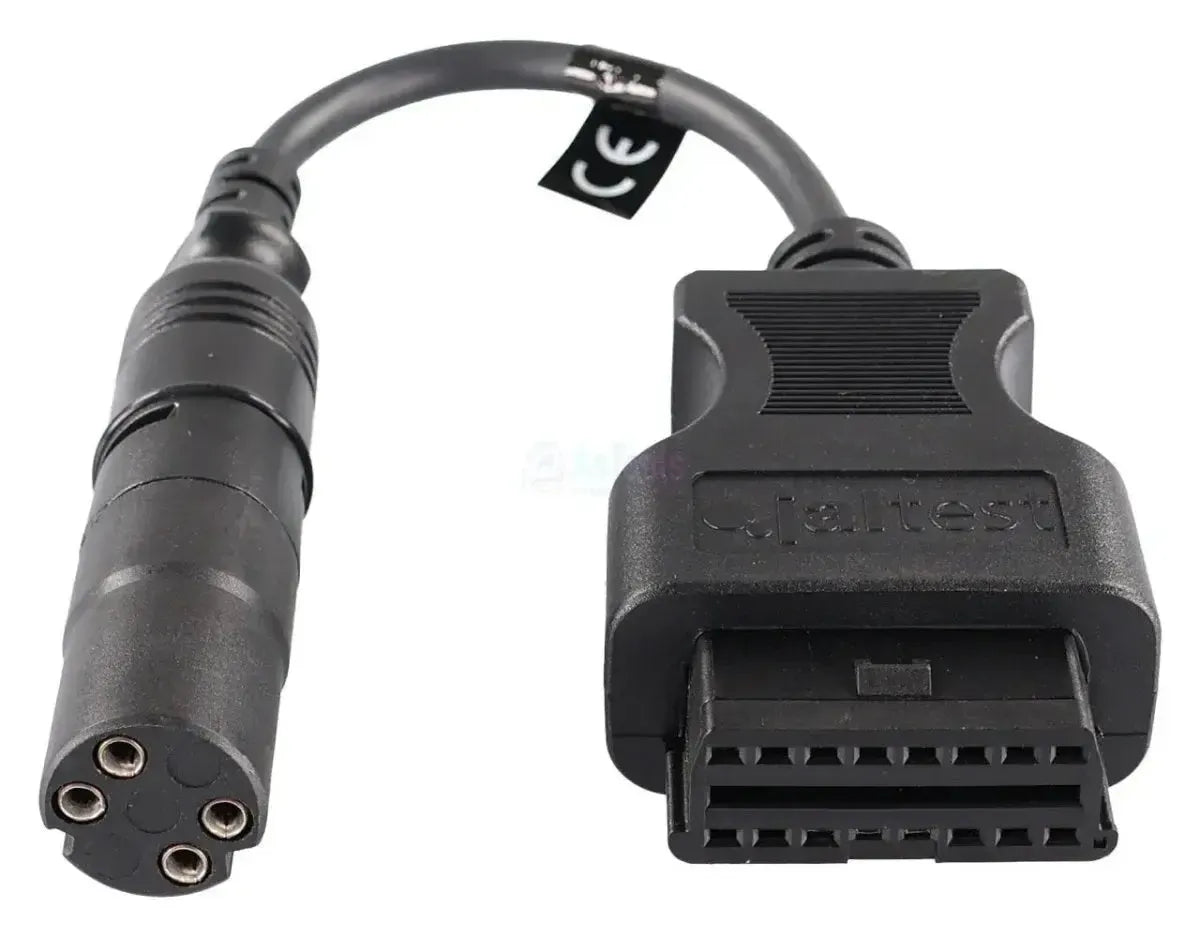 Jaltest (JDC108A) | Haldex EB+/TRS, TPMS 4-polig OBD - 16-polig OBD2 Adapterkabel | Anhänger