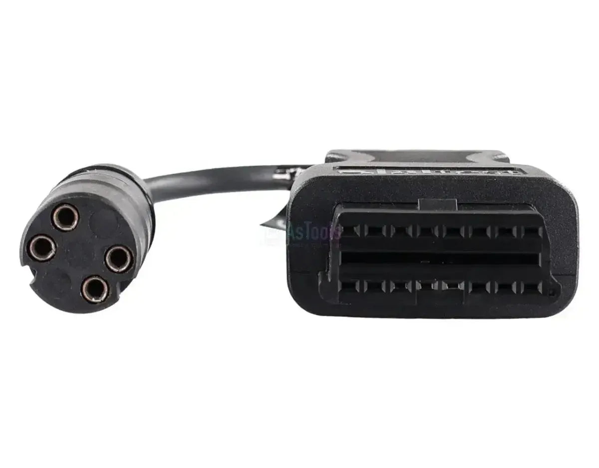 Jaltest (JDC108A) | Haldex EB+/TRS, TPMS 4-polig OBD - 16-polig OBD2 Adapterkabel | Anhänger