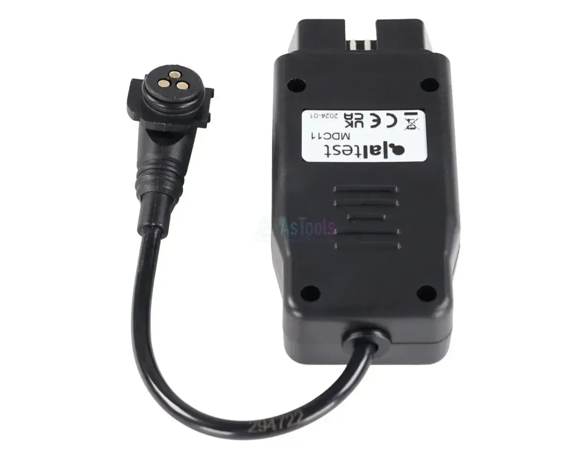 Jaltest (MDC11) | Knorr-Bremse 3-poliges BWS – 16-poliges OBD2 Adapterkabel | Nutzfahrzeug