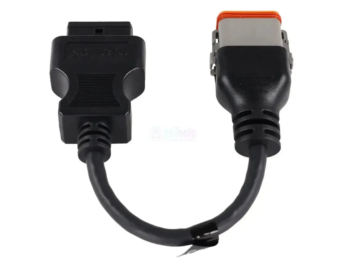 Jaltest (JDC536A) | Komatsu 12-poliges OBD – 16-poliges OBD2 Adapterkabel | Geländefahrzeug- und Baumaschine