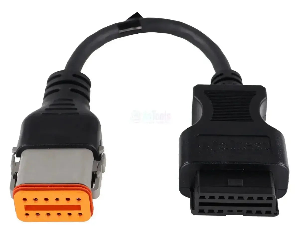 Jaltest (JDC536A) | Komatsu 12-poliges OBD – 16-poliges OBD2 Adapterkabel | Geländefahrzeug- und Baumaschine