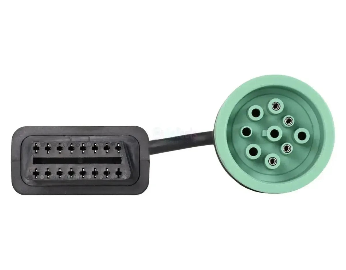 Jaltest (JDC542A) | Liebherr 9-poliges OBD - 16-poliges OBD2 Adapterkabel | Verbrennungsmotor