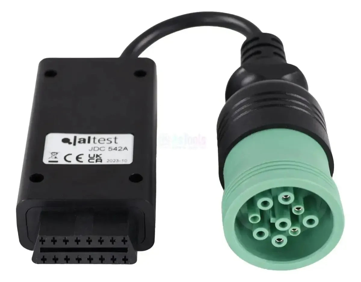 Jaltest (JDC542A) | Liebherr 9-poliges OBD - 16-poliges OBD2 Adapterkabel | Verbrennungsmotor
