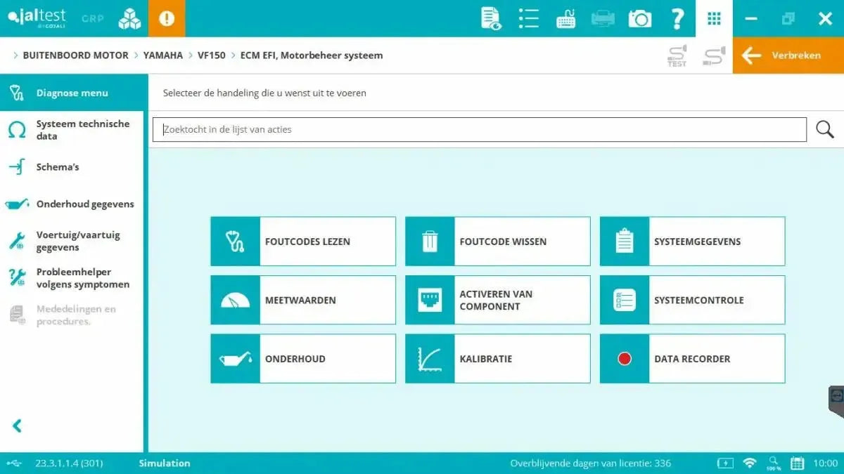 Jaltest Marine (Außenbord) Diagnosegerät