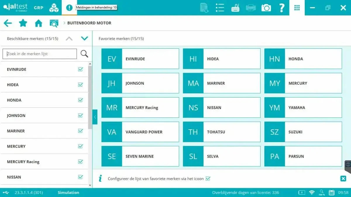 Jaltest Marine (Außenbord) Diagnosegerät