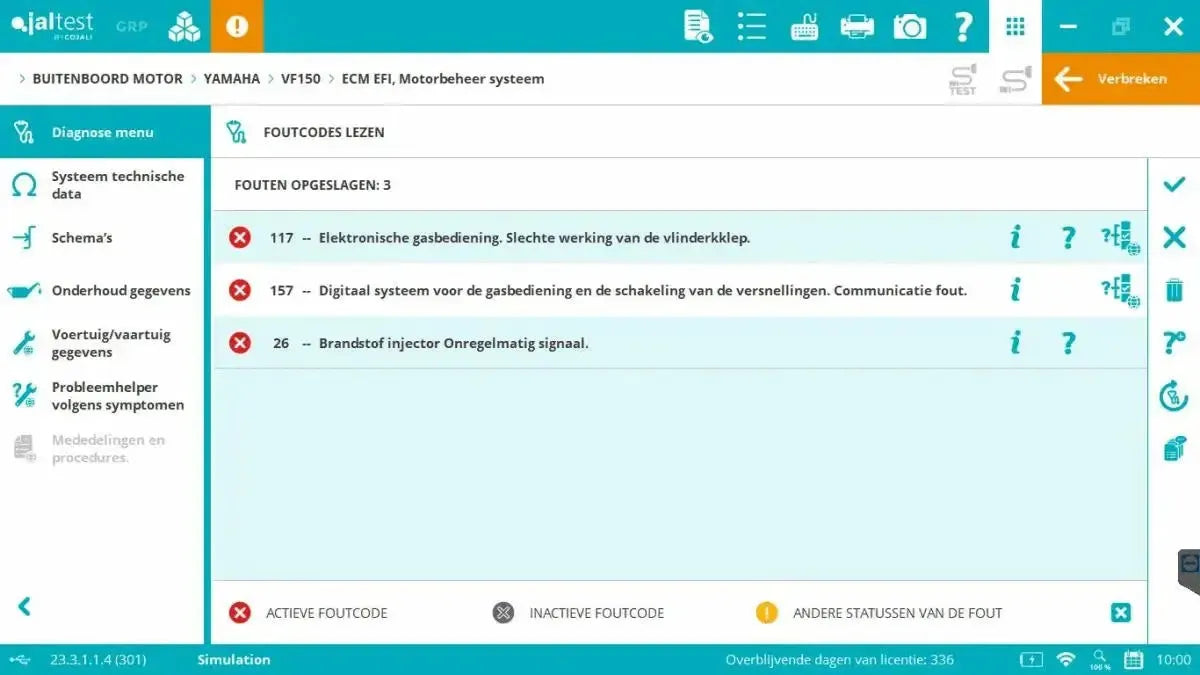 Jaltest Marine (Außenbord) Diagnosegerät