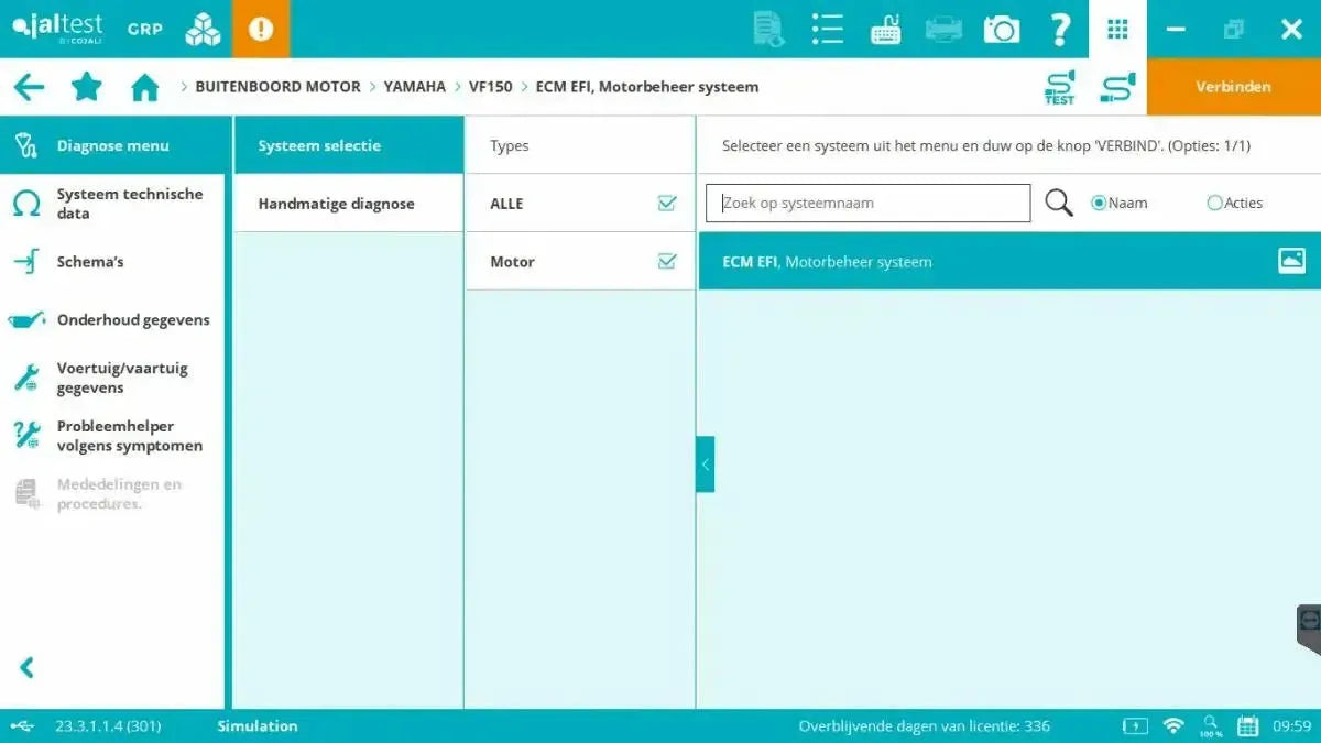 Jaltest Marine (Außenbord) Diagnosegerät