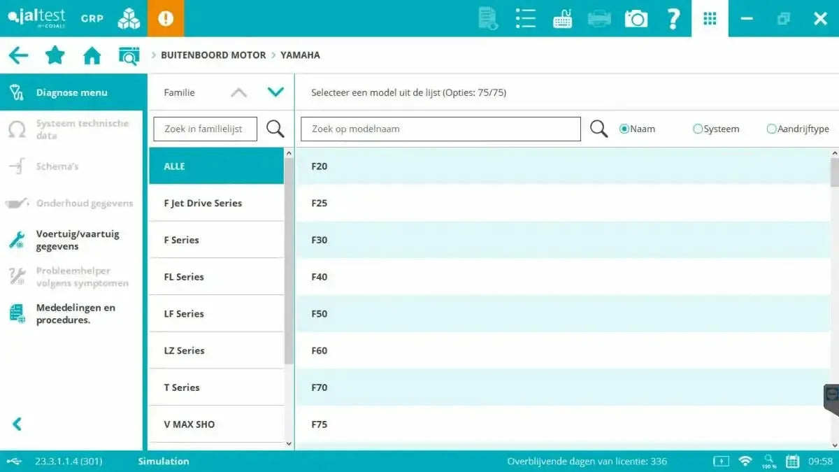 Jaltest Marine (Außenbord) Diagnosegerät