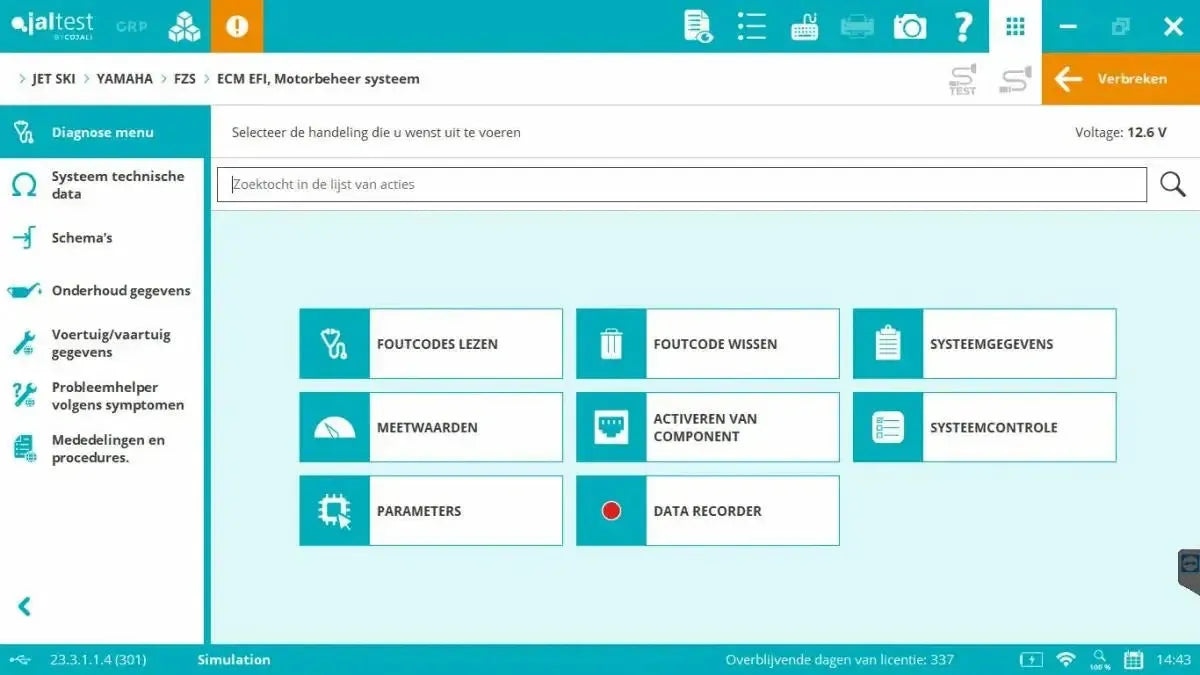 Jaltest Marine (Voll) Diagnosegerät