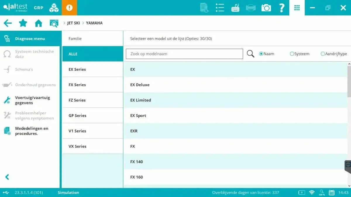 Jaltest Marine (Voll) Diagnosegerät