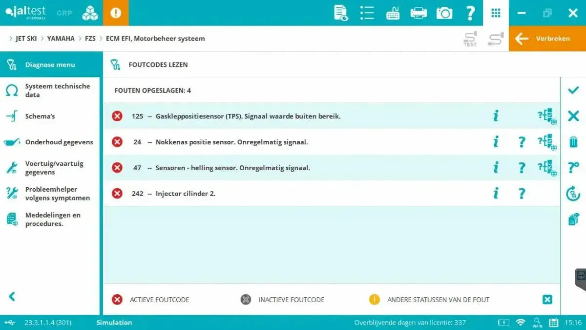 Jaltest Marine (Voll) Diagnosegerät