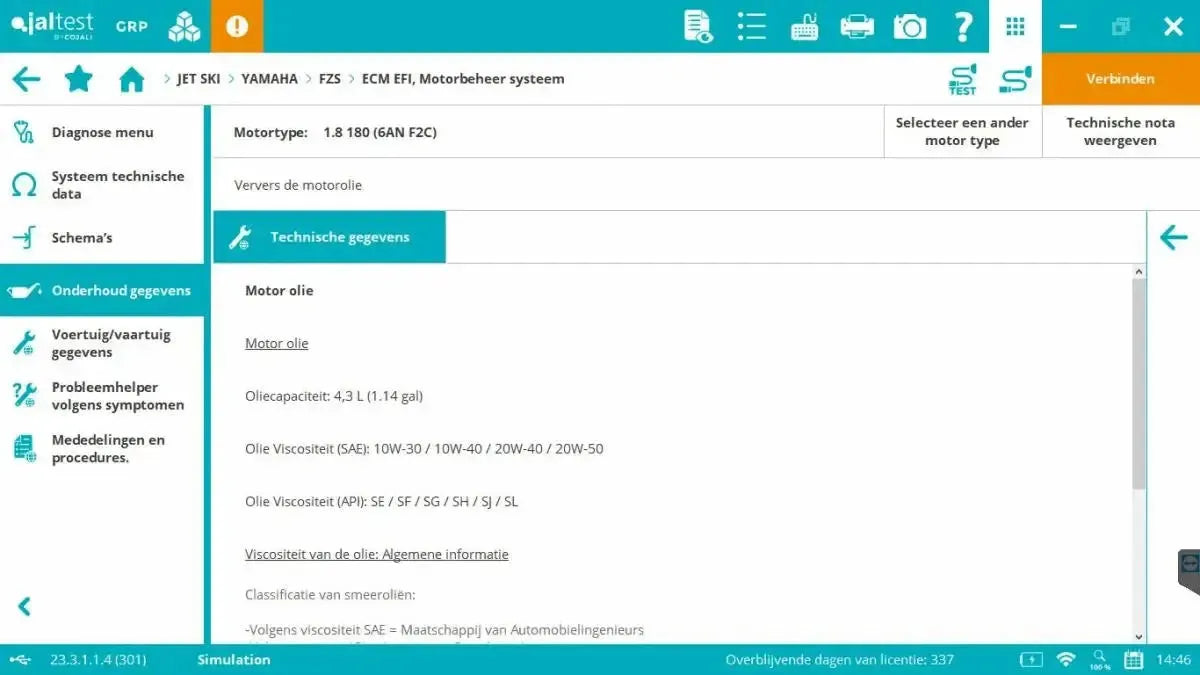 Jaltest Marine (Jetski) Diagnosegerät