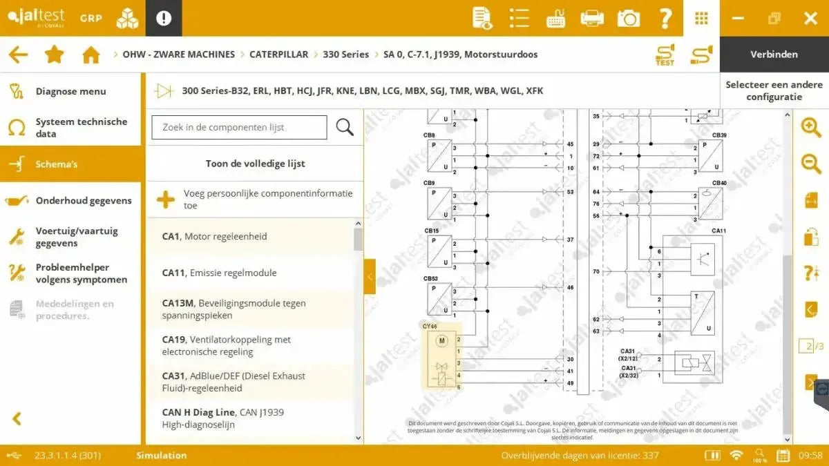 Jaltest OHW (Off-Highway) Diagnosegerät