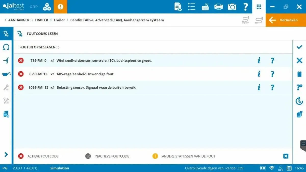 Jaltest Anhänger Diagnosegerät