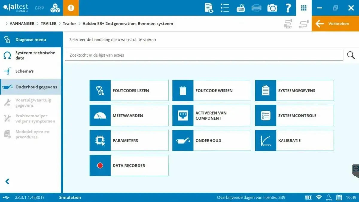 Jaltest Anhänger Diagnosegerät