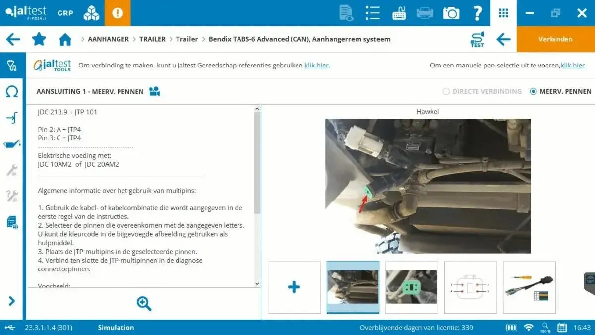 Jaltest Anhänger Diagnosegerät