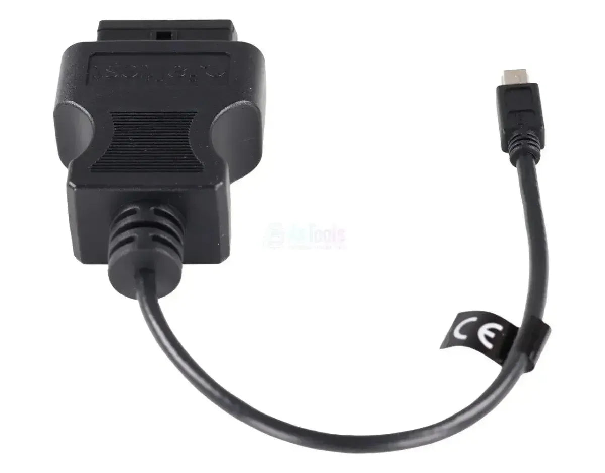 Jaltest (JDC308A) | ZF Ecolife Mini-USB - 16-poliges OBD2 Adapterkabel | Bus