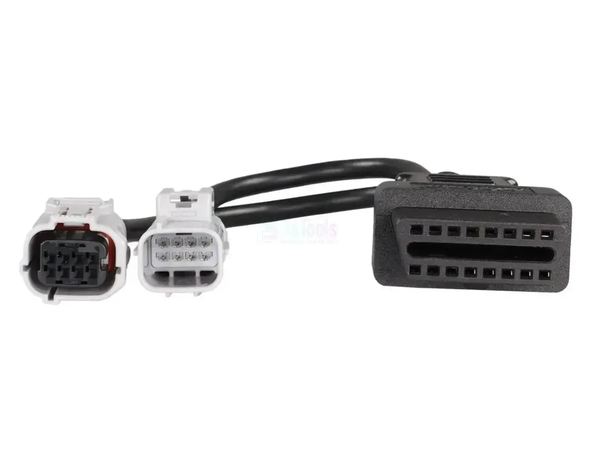 OBDSTAR (M048) | Aprilia 8+8-poliges OBD – 16-poliges OBD2 Adapterkabel | Motorrad