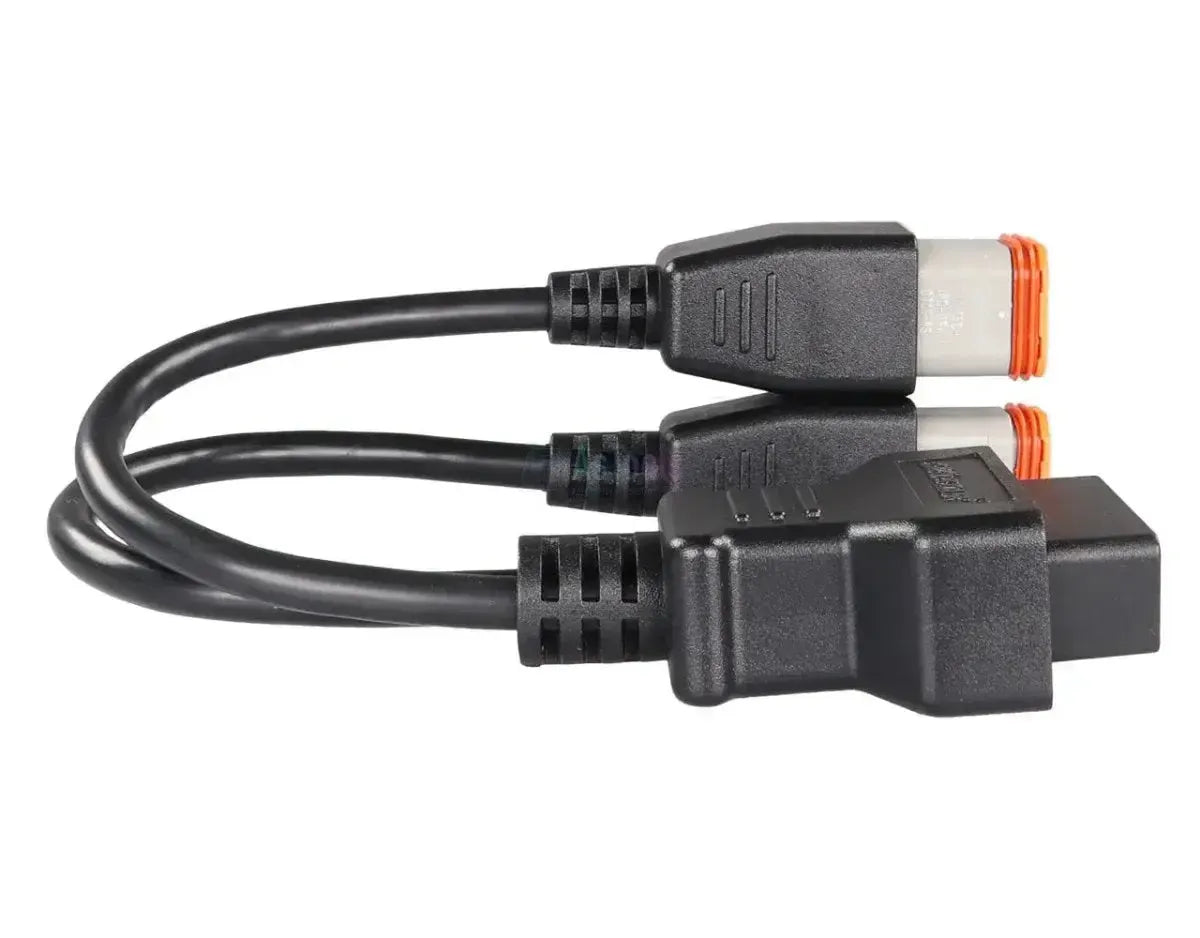 OBDSTAR (M034) | Harley Davidson 4+6-polig OBD – 16-polig OBD2 Adapterkabel | Motorrad