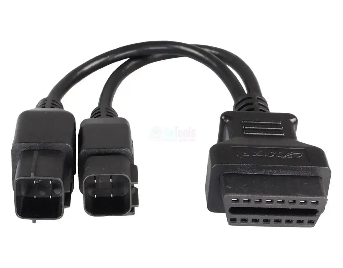 OBDSTAR (M006) | Kawasaki 4+4-poliges OBD – 16-poliges OBD2 Adapterkabel | Motorrad