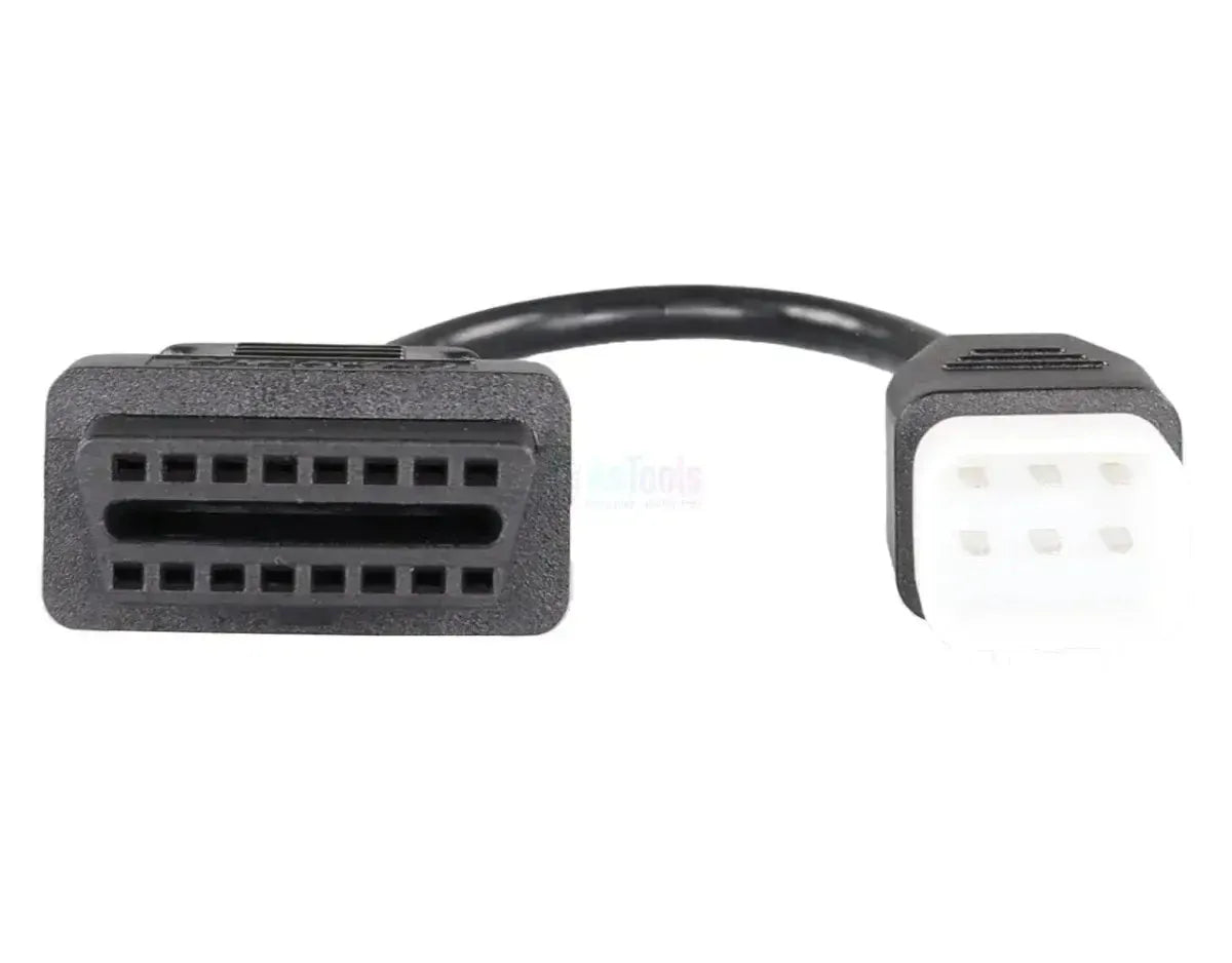 OBDSTAR (M008) | Kawasaki 6-poliger OBD – 16-poliger OBD2 Adapterkabel | Motorrad