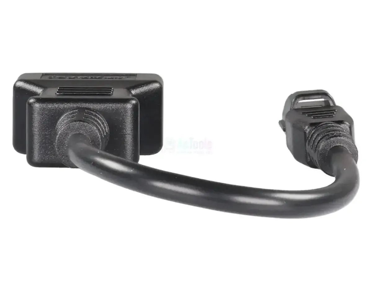 OBDSTAR (M027) | Kymco/Kawasaki 3-poliges OBD – 16-poliges OBD2 Adapterkabel | Motorrad