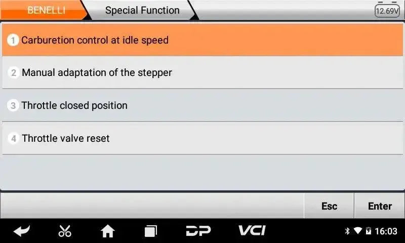 OBDSTAR MS50 Basic | Diagnosegerät | Snorfiets/Motorrad