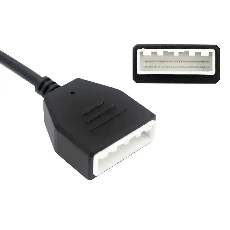 OBDSTAR | Nissan/Renault 16+32-polige SGW - 16-poliges OBD2 Adapterkabel | Personenauto