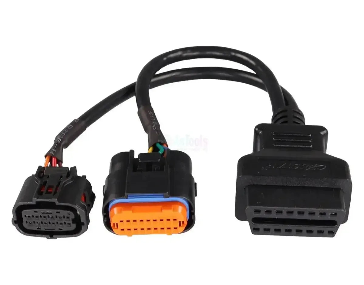 OBDSTAR (M054) | Suzuki/Yamaha 12+18-polige IMMO – 16-poliges OBD2 Adapterkabel | Motorrad