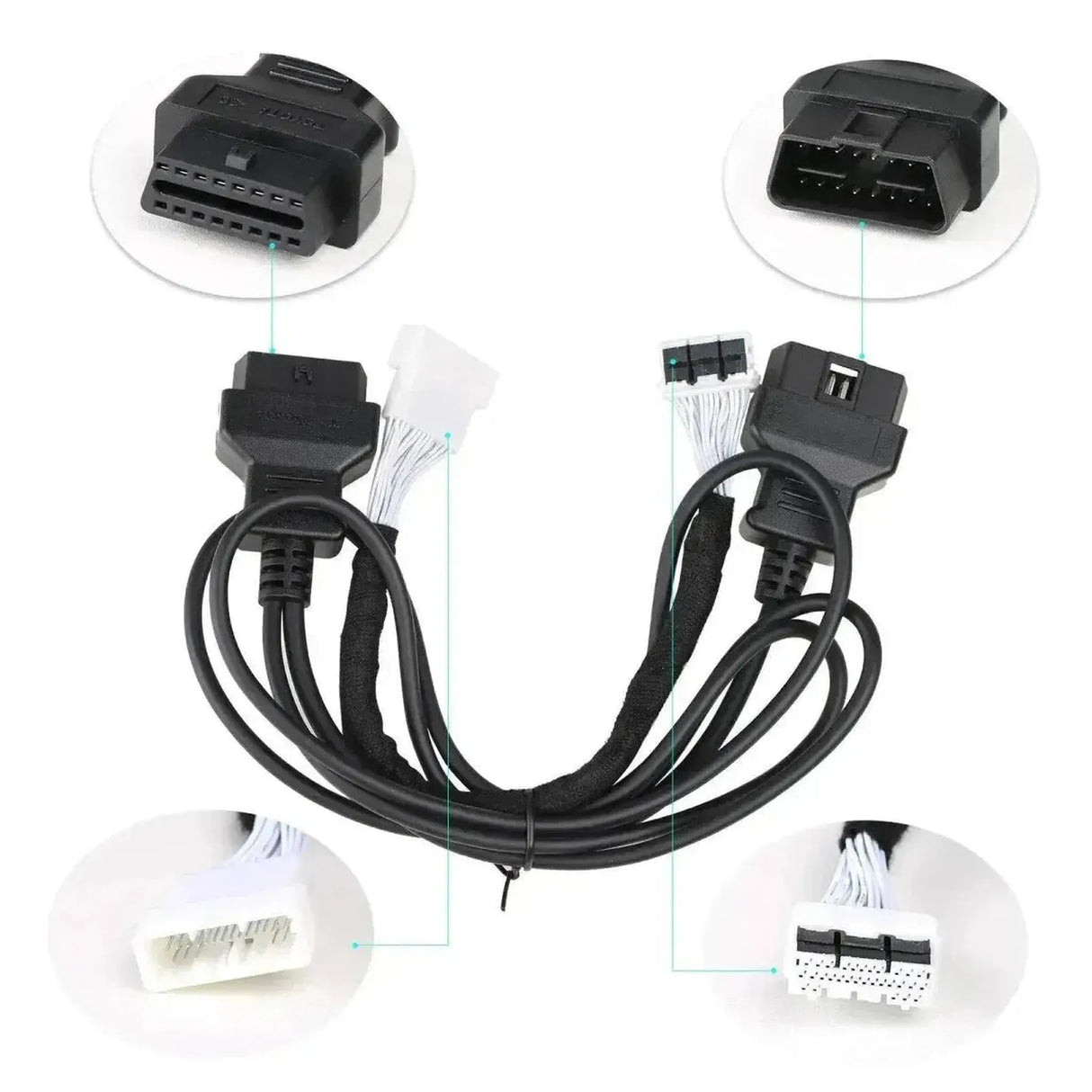 OBDSTAR | Toyota 30-poliger IMMO - 16-poliger OBD2 Adapterkabel | Personenwagen