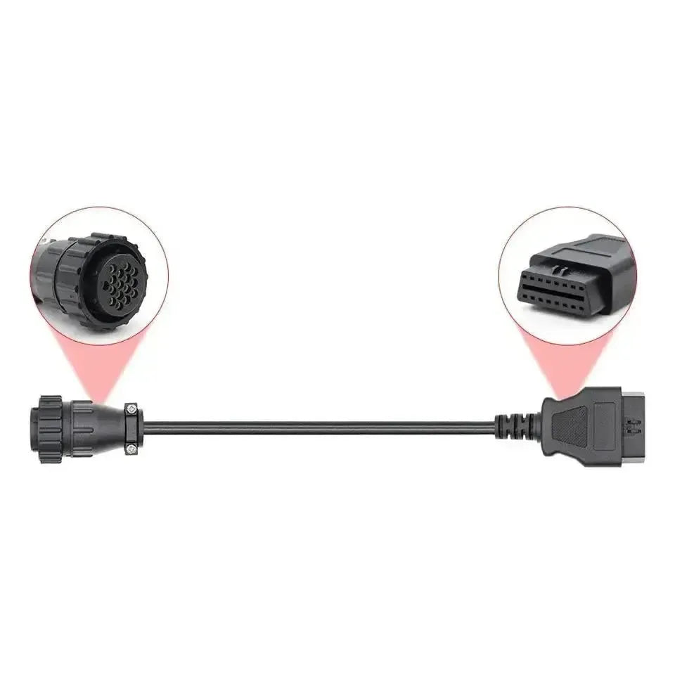 Scania 16-pins OBD1 – 16-pins OBD2 Adapterkabel | Lastkraftwagen