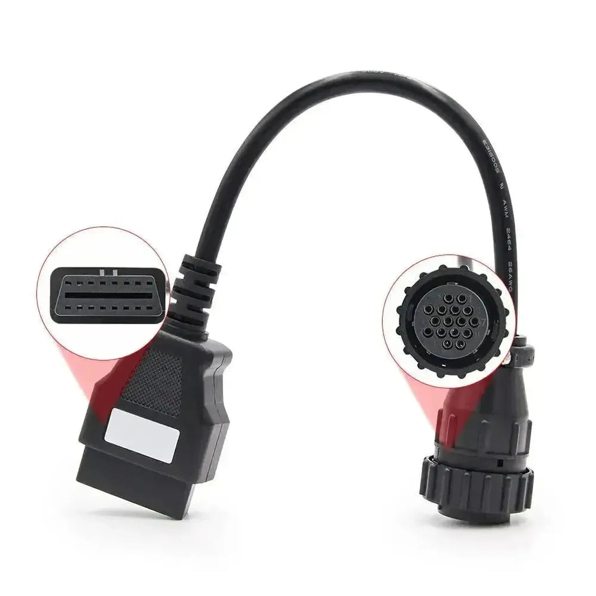Scania 16-poliges OBD1 – 16-poliges OBD2 Adapterkabel | Lastkraftwagen