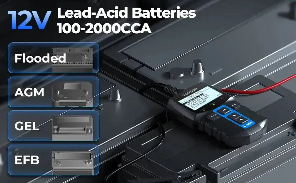 Topdon BT100W | Batterietester