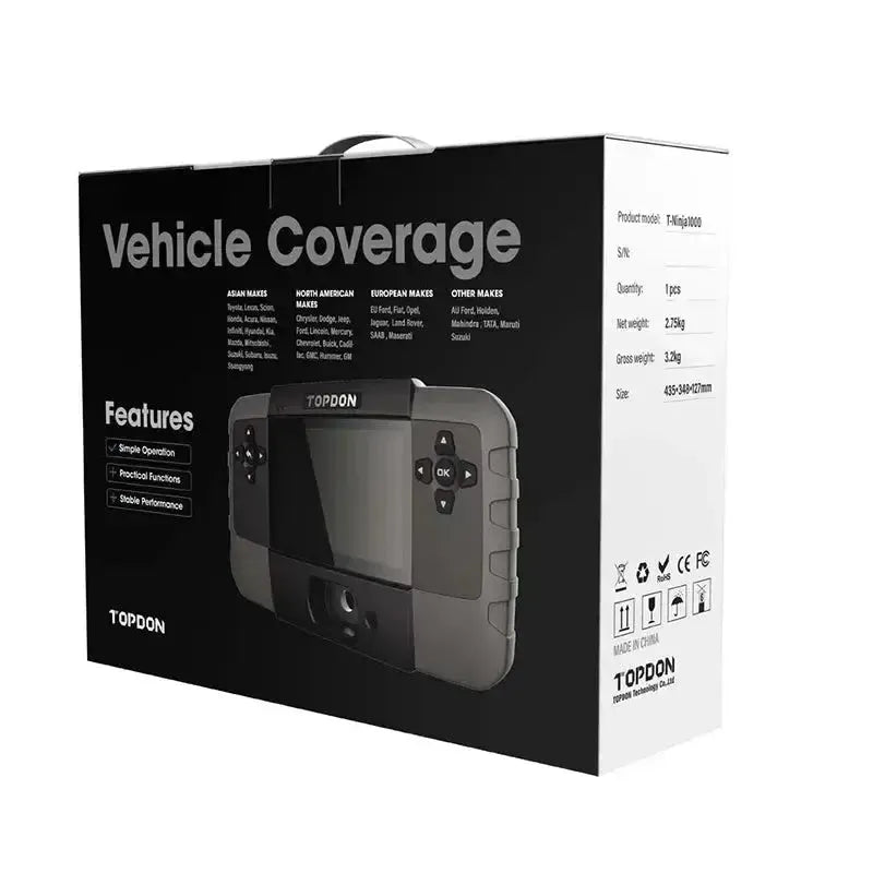Topdon T-Ninja 1000 | Schlüsselprogrammierer | Auto