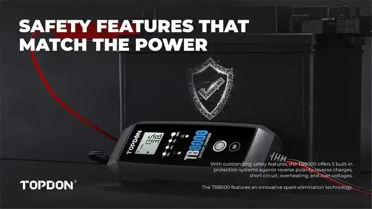 Topdon TB8000 | Erhaltungsladegerät