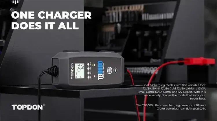 Topdon TB8000 | Erhaltungsladegerät