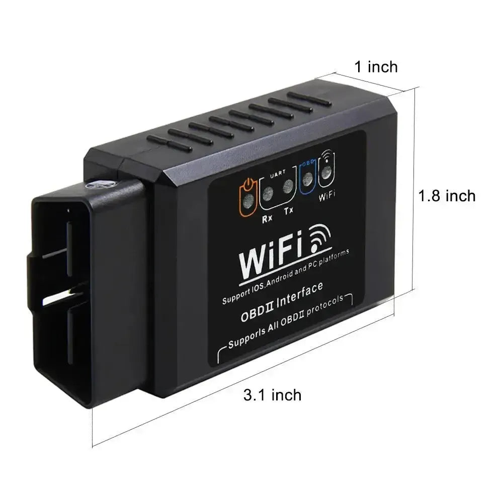 Universelles ELM327 WiFi Interface mit Anzeige
