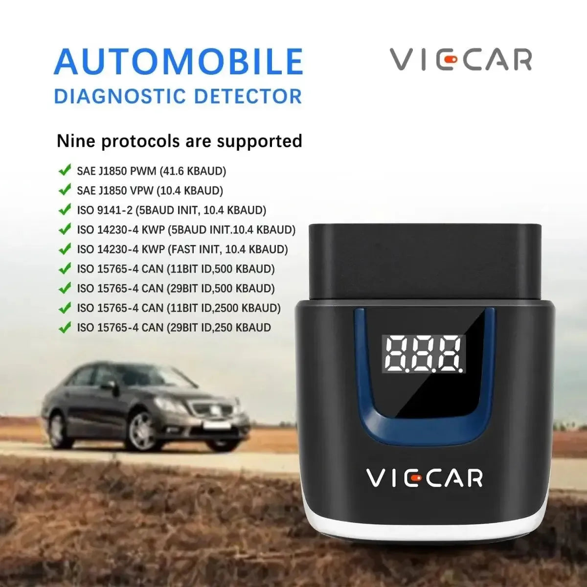 Viecar VP003 | ELM327-Schnittstelle (Bluetooth 4.0)