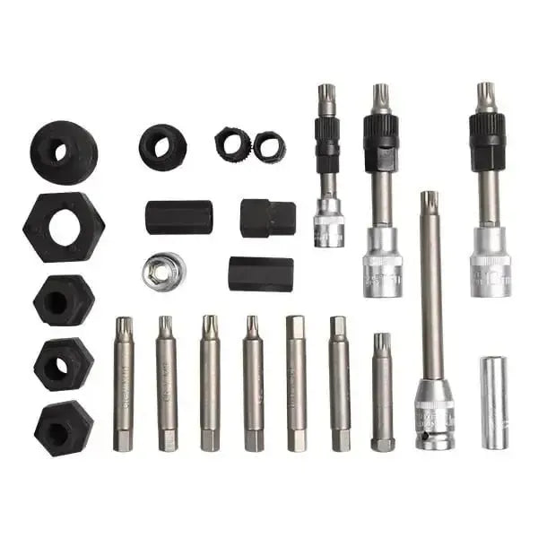 VT01404 | Dynamo- Freilauf-Riemenscheibensatz (22-teilig)