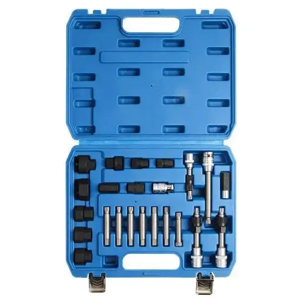 VT01404 | Dynamo- Freilauf-Riemenscheibensatz (22-teilig)