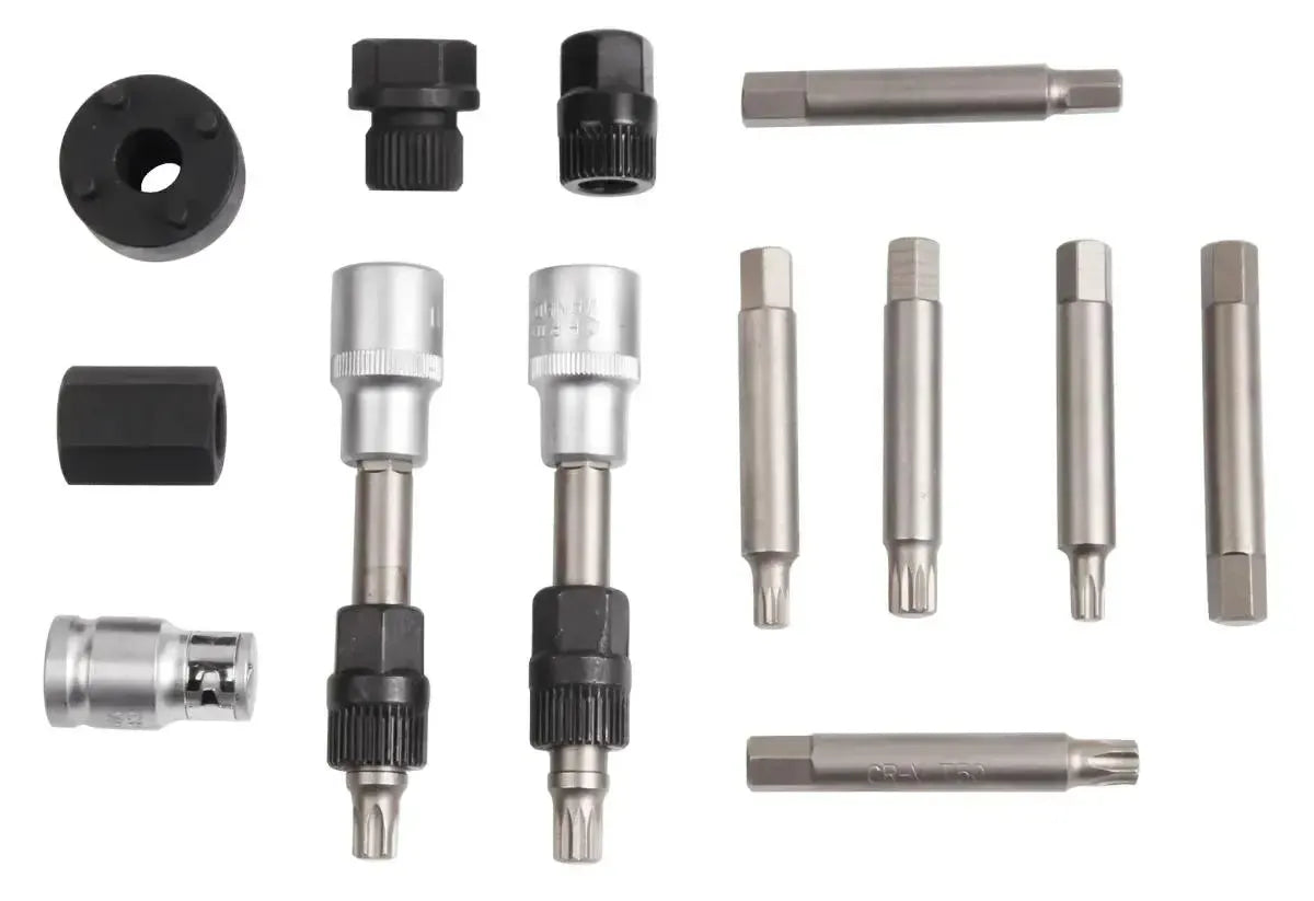 VT01573 | Dynamo- Freilauf-Riemenscheibensatz (13-teilig)