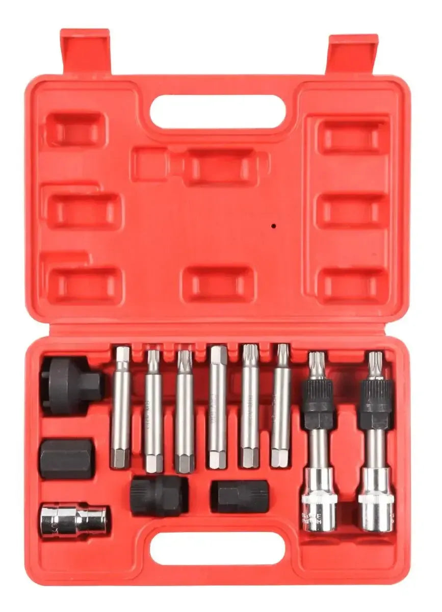 VT01573 | Dynamo- Freilauf-Riemenscheibensatz (13-teilig)