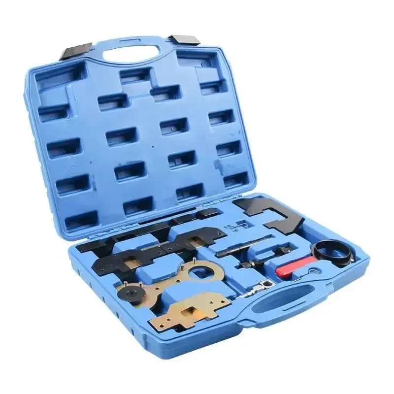 VT01703 | BMW M40/M44/M50/M52/M54/M56 Steuerzeiten-Set (11-teilig) | Motorgereedschap - maak